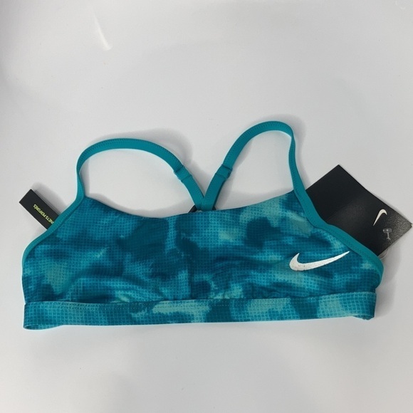 NWT Nike stretch cross back Strappy adjustable bra size XS - Picture 3 of 8